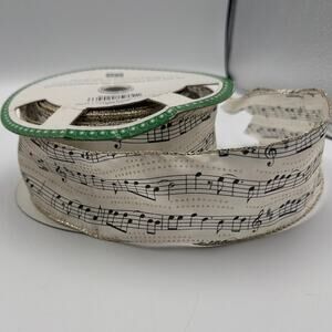 Ribbon Lot: Gold and Warm Colors, Wire Edge, Bow Ribbon, Vintage Glitter, Trim
